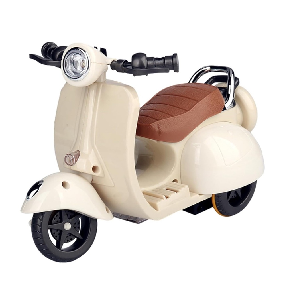Labubu Cream and Brown Ride-On Scooter New